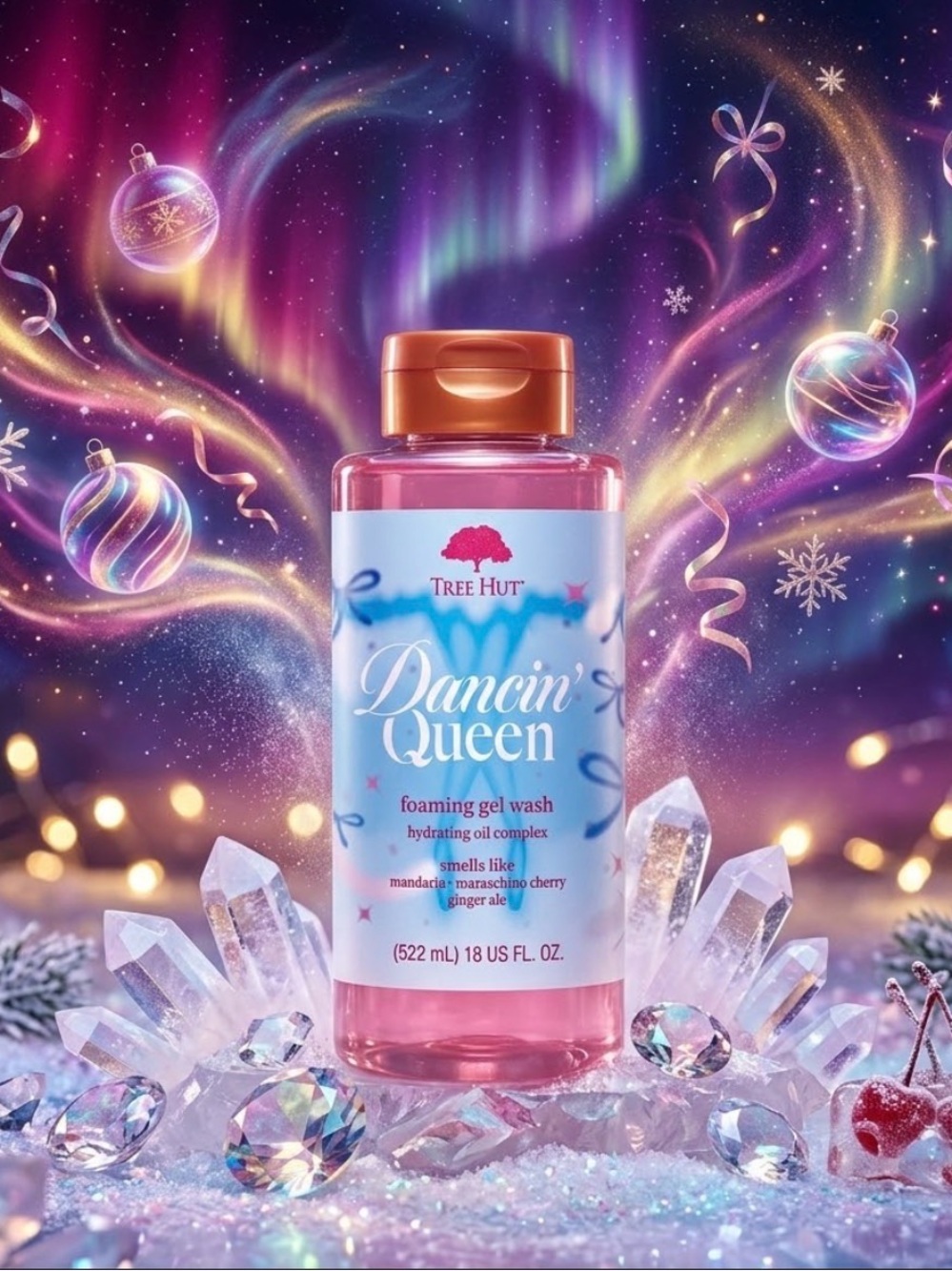 NEW Tree Hut Dancin’ Queen Foaming Gel Body Wash - Limited Edition 🕺👑